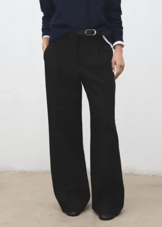 Pantaloni combinati con cintura
