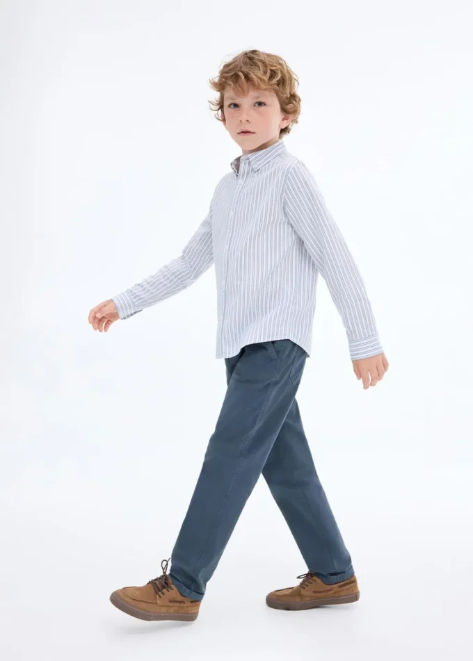 Pantaloni con elastico in vita