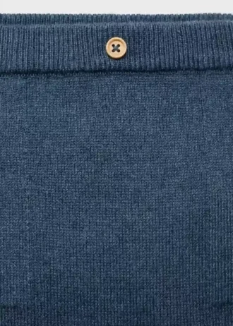 Pantaloni con tasche in maglia