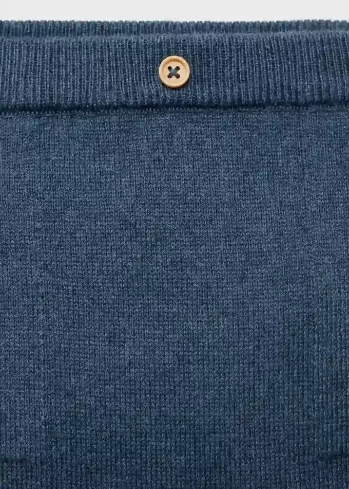 Pantaloni con tasche in maglia Pantaloni con tasche in maglia