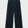 Pantaloni culotte in cotone