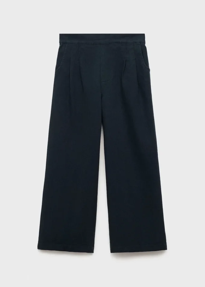 Pantaloni culotte in cotone