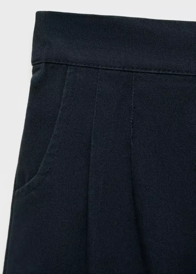 Pantaloni culotte in cotone