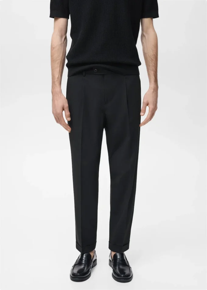 Pantaloni da abito Boston vestibilità regolare Pantaloni da abito Boston vestibilità regolare