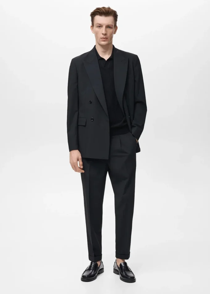 Pantaloni da abito Boston vestibilità regolare Pantaloni da abito Boston vestibilità regolare