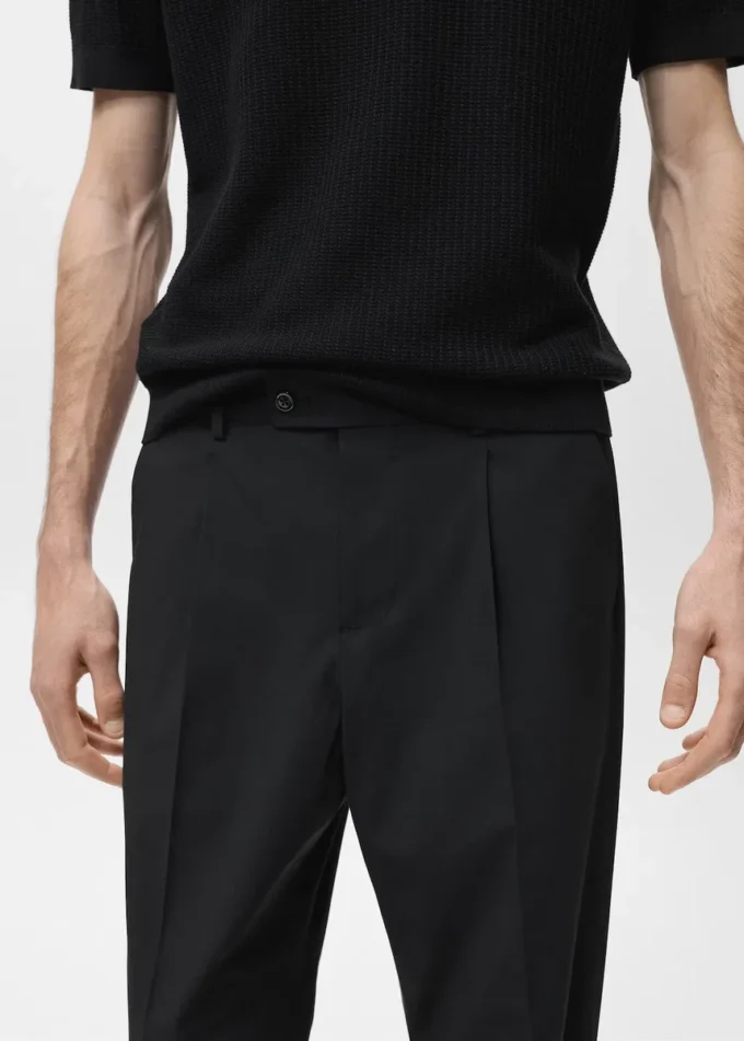 Pantaloni da abito Boston vestibilità regolare Pantaloni da abito Boston vestibilità regolare