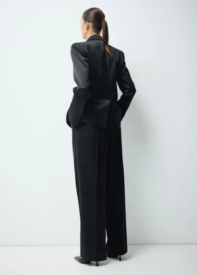 Pantaloni da abito in raso Pantaloni da abito in raso