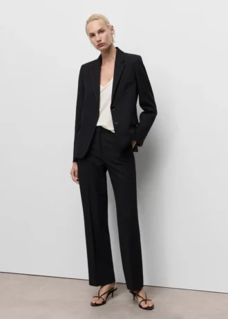 Pantaloni da completo dal taglio dritto