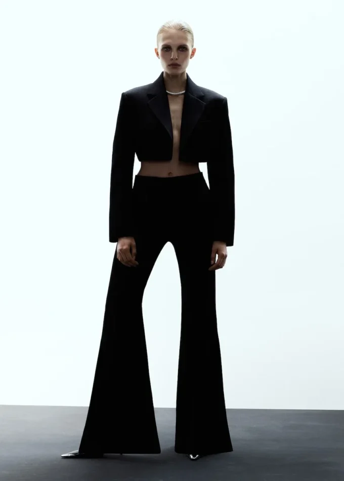 Pantaloni da completo in lana Pantaloni da completo in lana