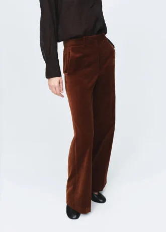 Pantaloni da completo in velluto