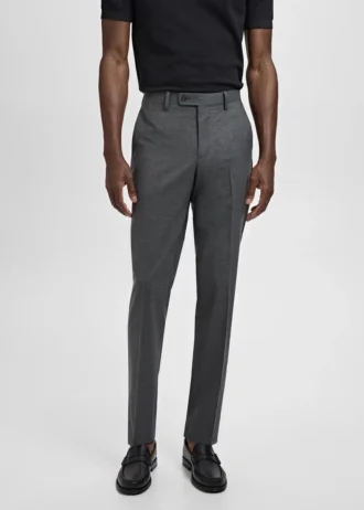 Pantaloni da completo Torino in 100% lana vergine