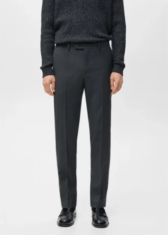 Pantaloni da completo Torino in 100% lana vergine