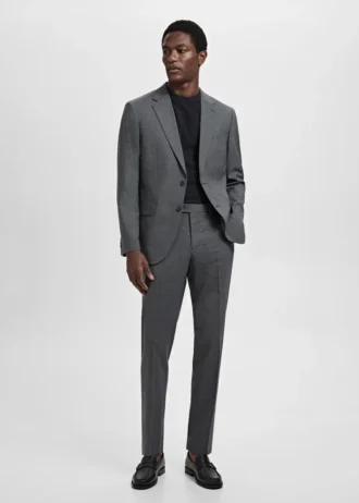 Pantaloni da completo Torino in 100% lana vergine