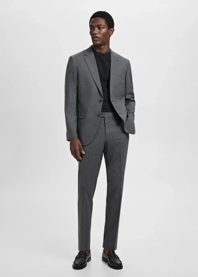 Pantaloni da completo Torino in 100% lana vergine Pantaloni da completo Torino in 100% lana vergine