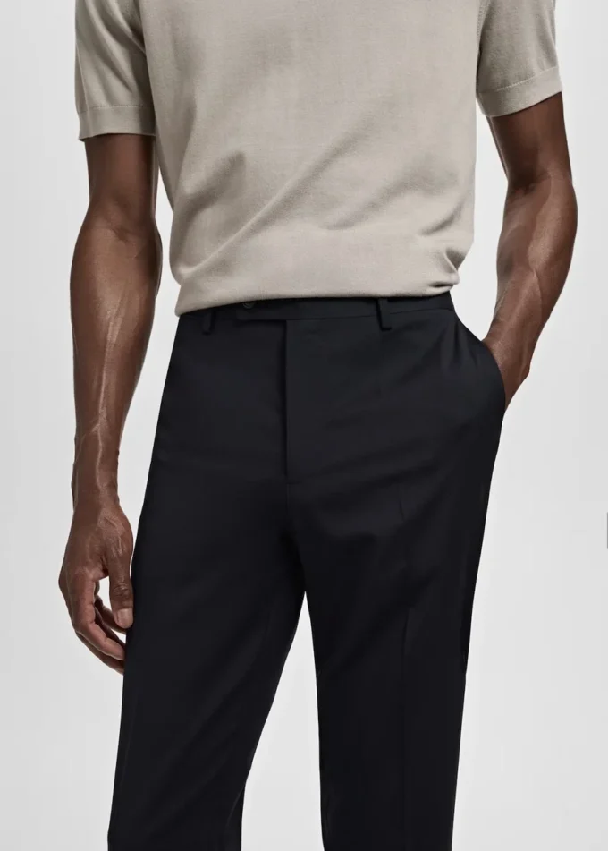 Pantaloni da completo Torino in 100% lana vergine Pantaloni da completo Torino in 100% lana vergine