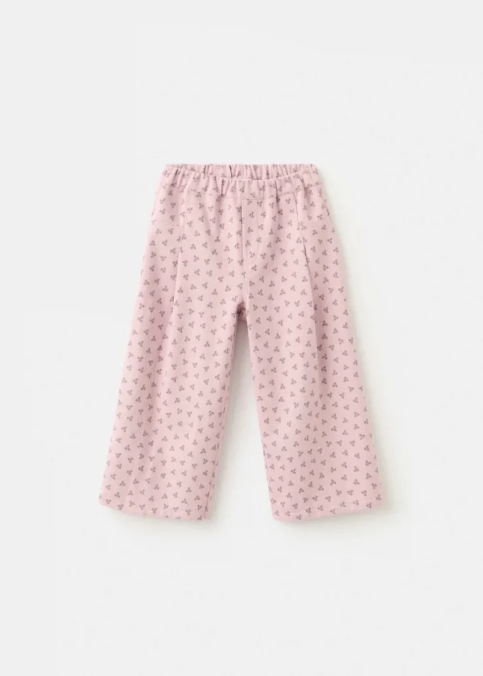 Pantaloni dritti a fiori Pantaloni dritti a fiori