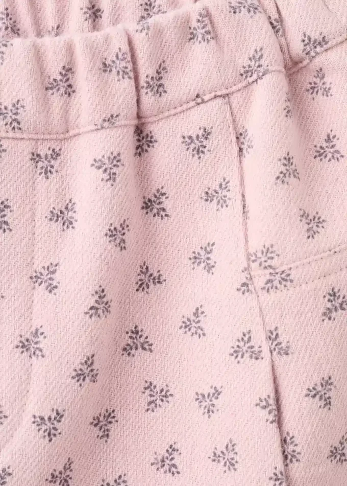 Pantaloni dritti a fiori Pantaloni dritti a fiori