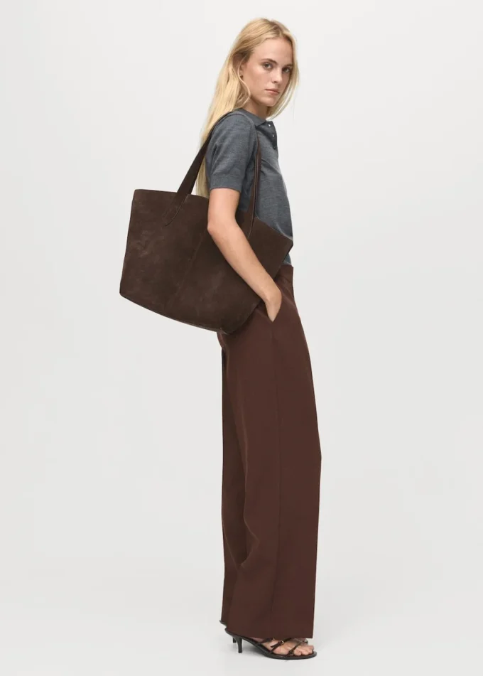 Pantaloni dritti a vita alta Pantaloni dritti a vita alta