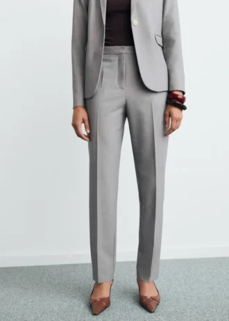 Pantaloni dritti da completo