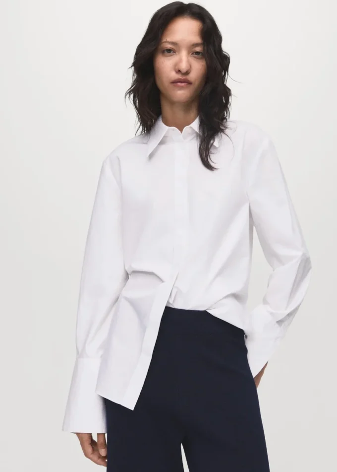 Pantaloni dritti in maglia fine Pantaloni dritti in maglia fine