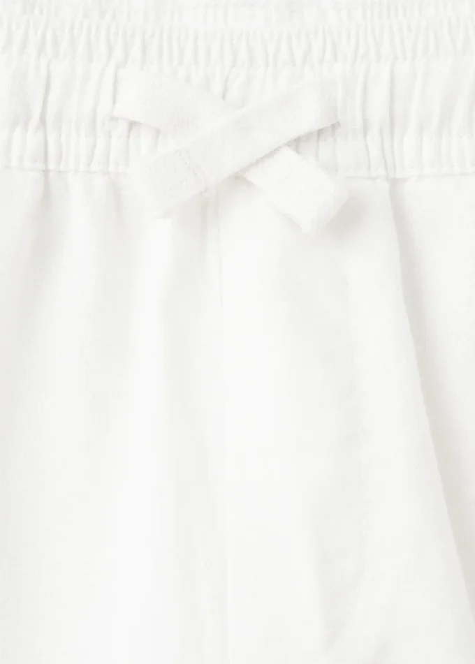 Pantaloni dritti in misto lino Pantaloni dritti in misto lino