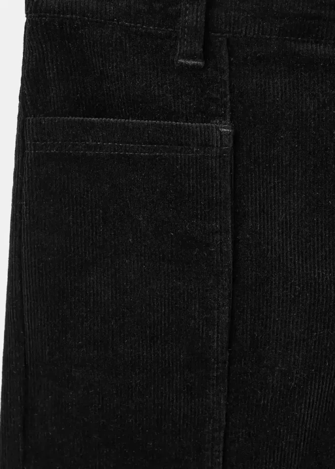 Pantaloni dritti in velluto a coste Pantaloni dritti in velluto a coste
