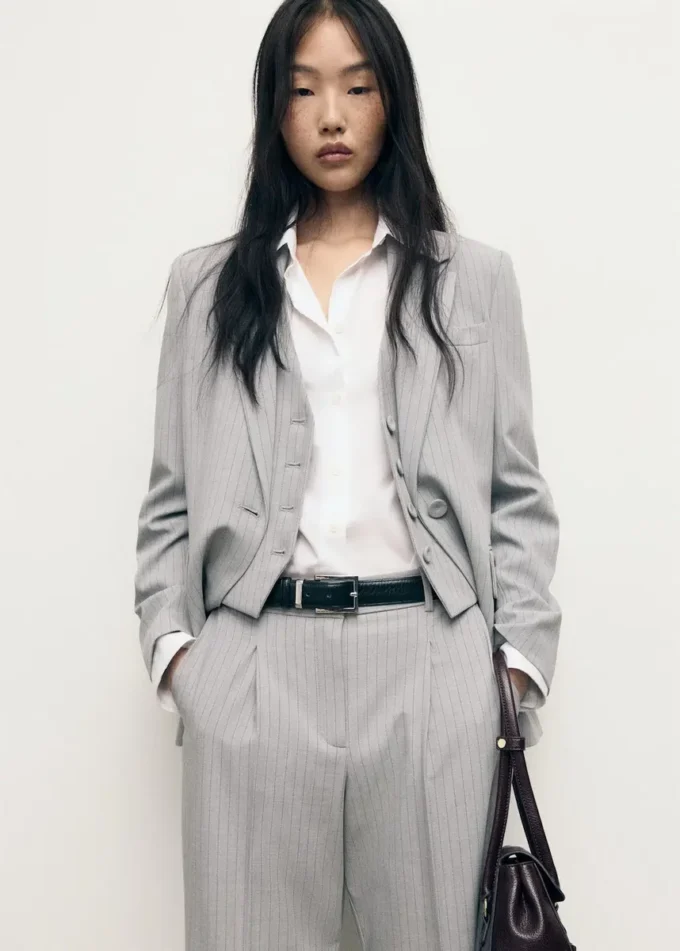 Pantaloni eleganti gessati Pantaloni eleganti gessati