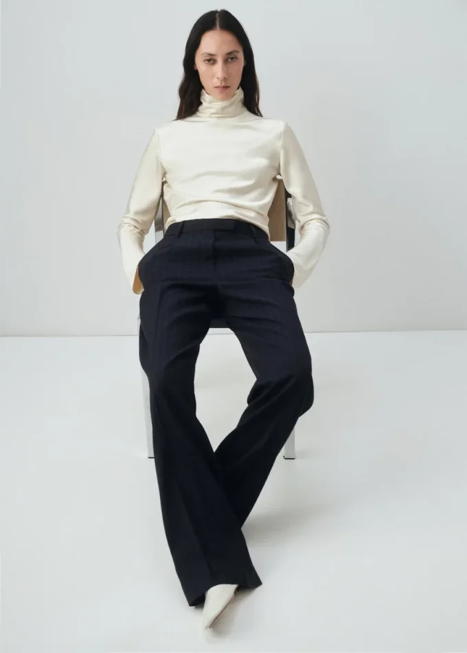 Pantaloni eleganti gessati Pantaloni eleganti gessati