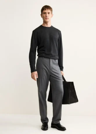 Pantaloni fluidi dalla vestibilità dritta