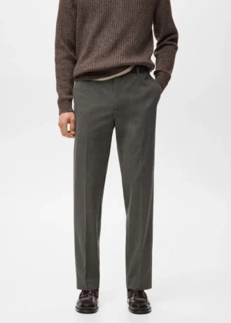 Pantaloni fluidi dalla vestibilità regolare