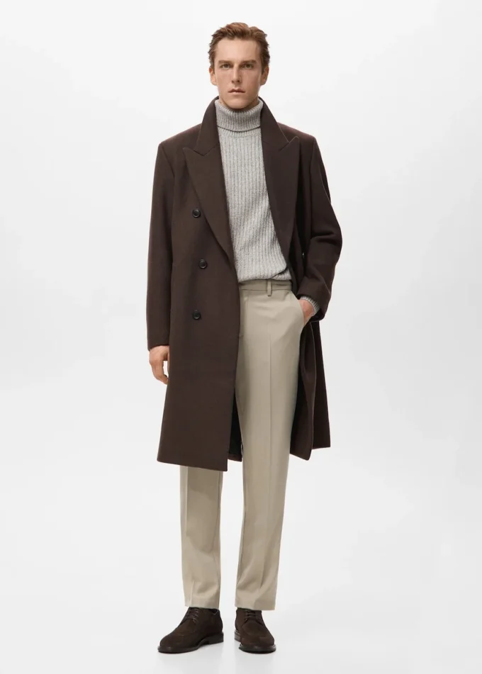 Pantaloni fluidi dalla vestibilità regolare Pantaloni fluidi dalla vestibilità regolare