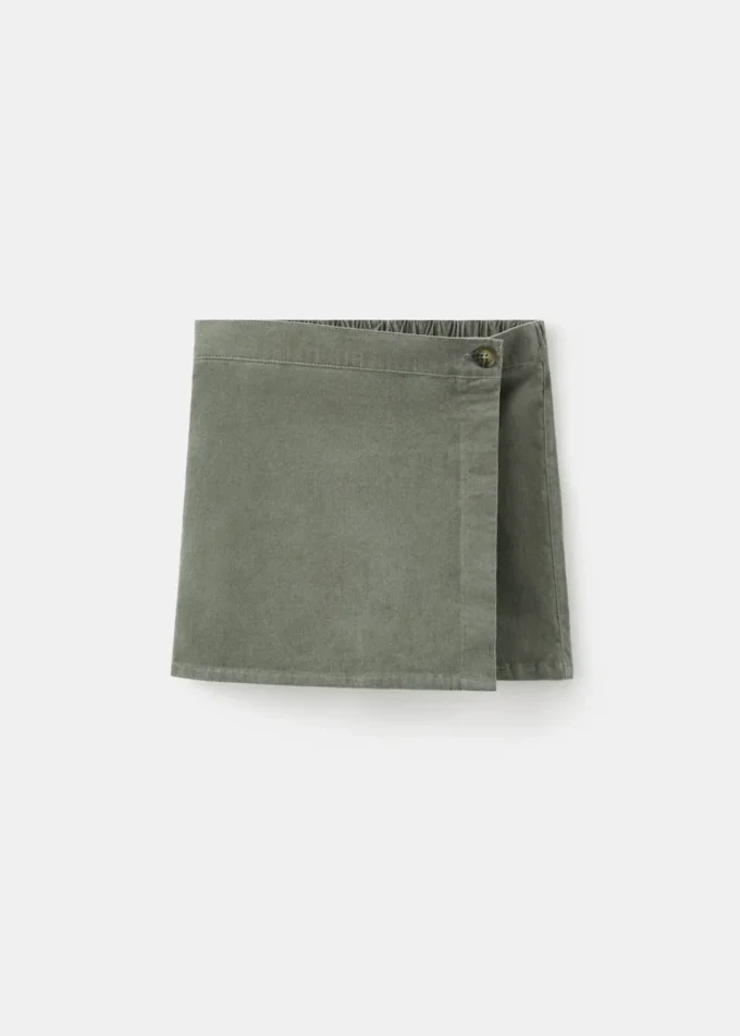 Pantaloni gonna in velluto a coste Pantaloni gonna in velluto a coste