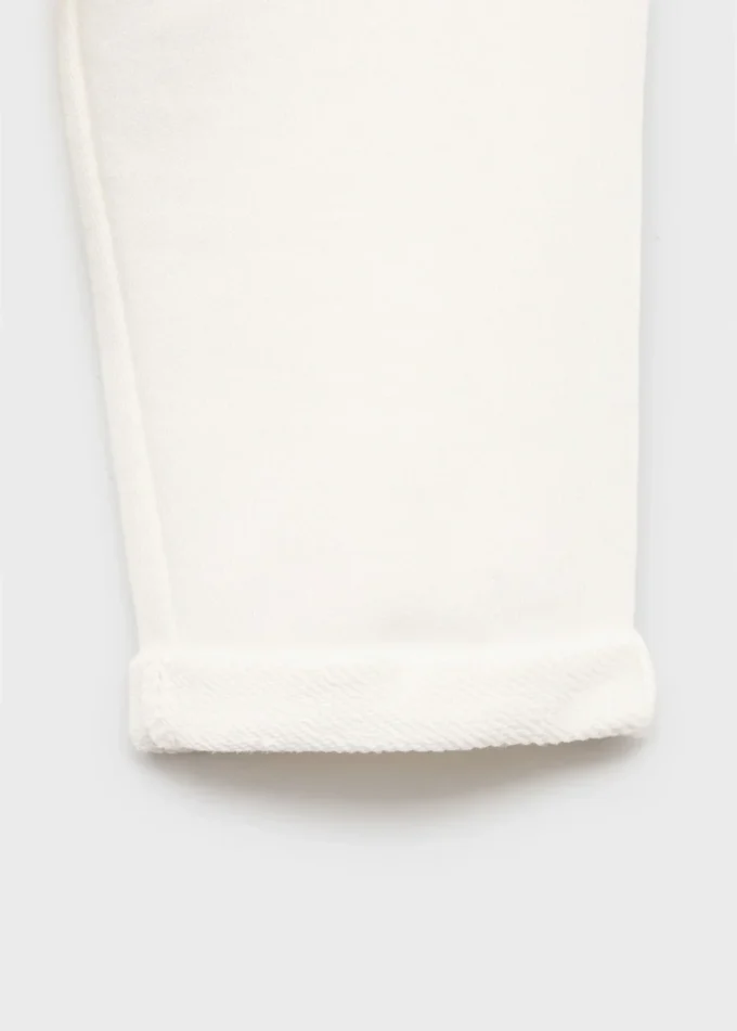 Pantaloni in cotone con bottoni Pantaloni in cotone con bottoni