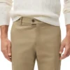Pantaloni in cotone dalla vestibilità regolare Pantaloni in cotone dalla vestibilità regolare