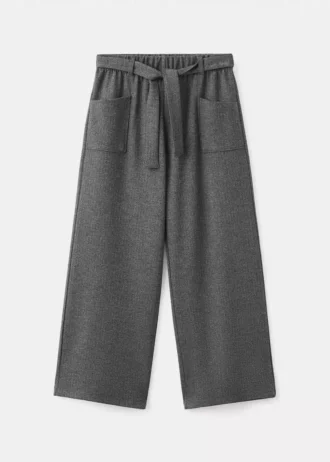 Pantaloni in maglia con fiocco Pantaloni in maglia con fiocco