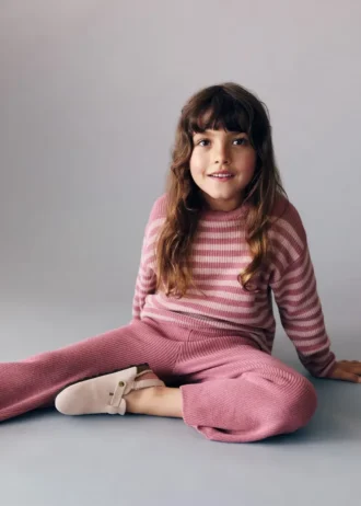 Pantaloni in maglia di cotone