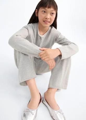 Pantaloni in maglia di cotone