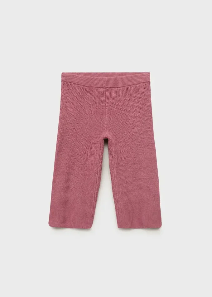 Pantaloni in maglia di cotone