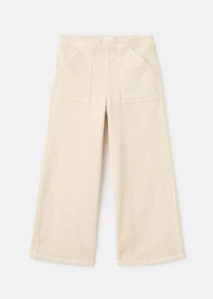 Pantaloni in velluto a coste a gamba larga Pantaloni in velluto a coste a gamba larga