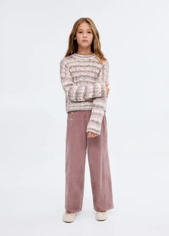 Pantaloni in velluto a coste di cotone