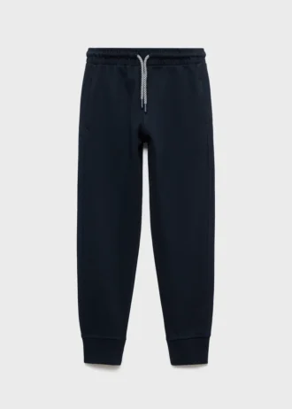 Pantaloni jogger in piqué