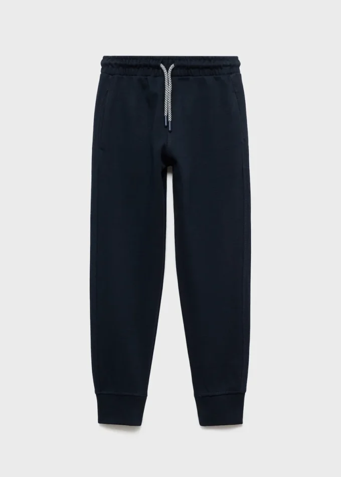 Pantaloni jogger in piqué Pantaloni jogger in piqué