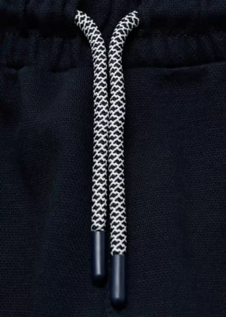 Pantaloni jogger in piqué