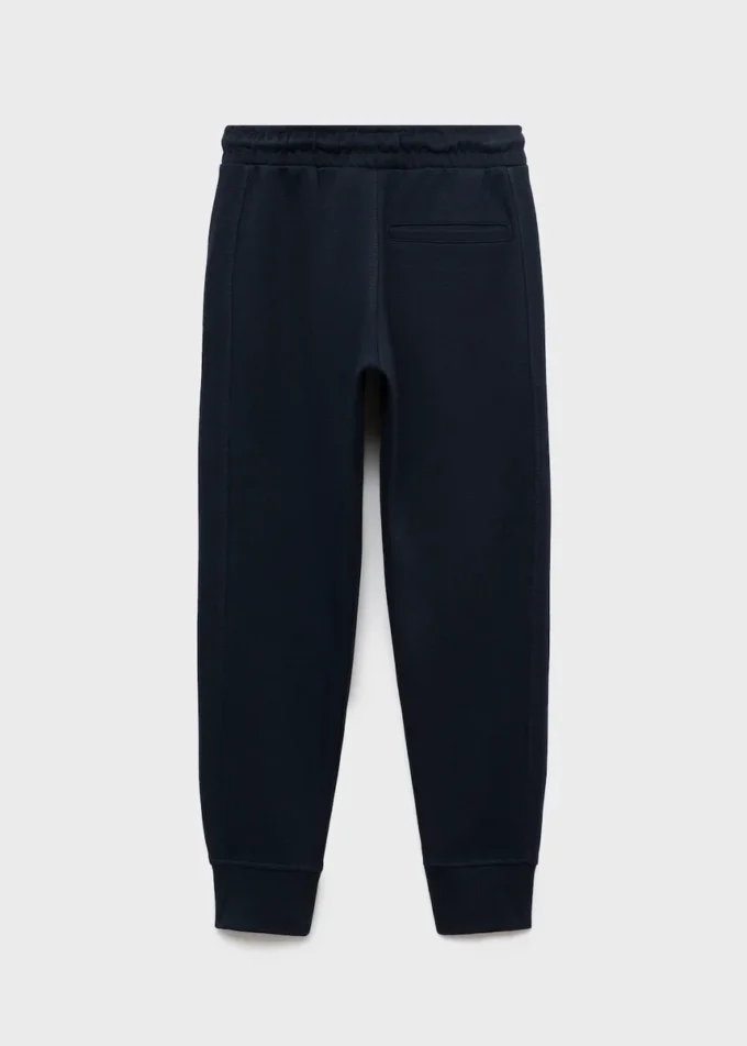 Pantaloni jogger in piqué Pantaloni jogger in piqué