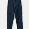 Pantaloni jogging cargo con coulisse Pantaloni jogging cargo con coulisse