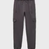 Pantaloni jogging cargo con coulisse Pantaloni jogging cargo con coulisse