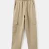 Pantaloni jogging cargo con coulisse Pantaloni jogging cargo con coulisse
