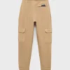 Pantaloni jogging cargo con coulisse Pantaloni jogging cargo con coulisse
