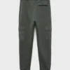 Pantaloni jogging cargo con coulisse Pantaloni jogging cargo con coulisse