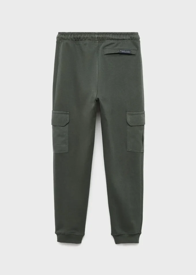 Pantaloni jogging cargo con coulisse Pantaloni jogging cargo con coulisse